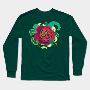 Flower tentacles Long Sleeve T-Shirt